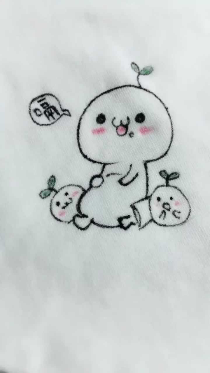 大神画画,胖嘟嘟的肚子好搞笑