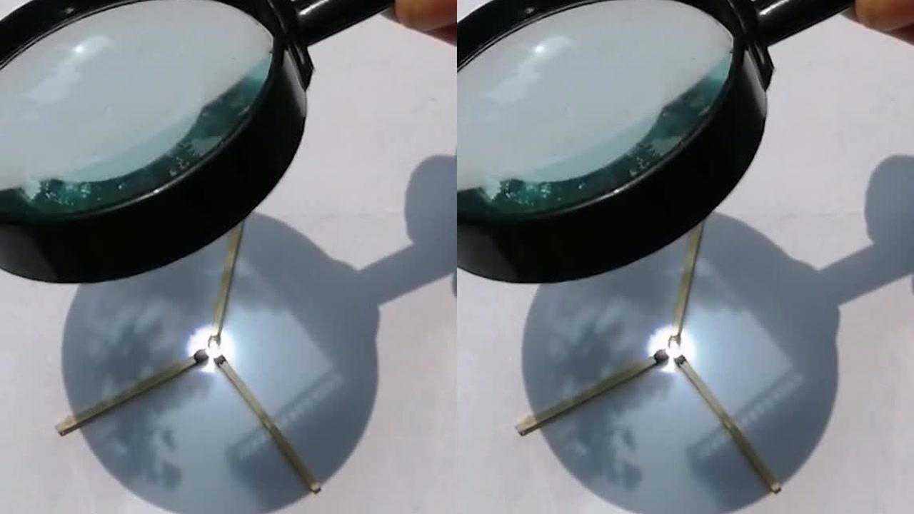凸透镜也能生火