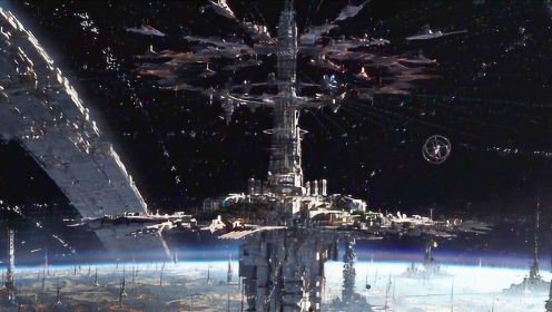 科幻片：一个比人类先进数亿年的高级文明，能把大楼修建到宇宙中