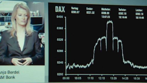一部高智商犯罪电影，黑客把股票走势图改成竖中指，还黑掉了德国情报局