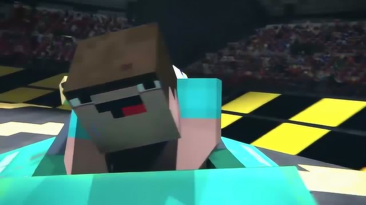 我的世界游戏怪物学院:生死时速,实体303获得菜鸟的咸鱼剑!