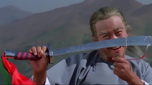 影视:男子早期香港经典功夫片,一代刀王对决枪王,不分胜负_电影_高清