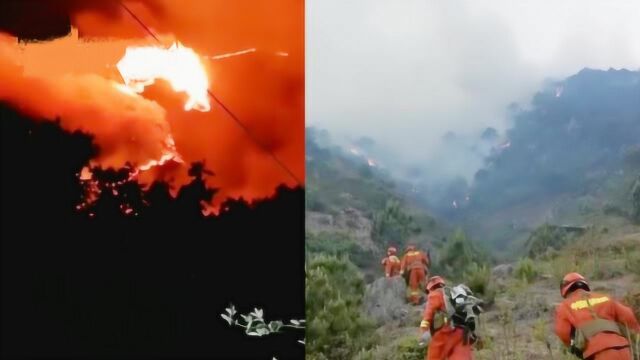 盼平安!四川凉山再发山火,超800余人正全力扑救