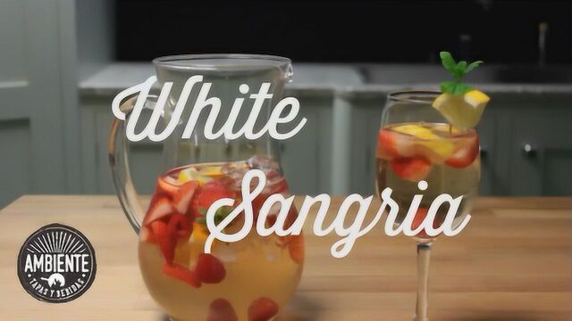 跟着西班牙餐厅学做果味芬芳的白葡萄酒Sangria吧!