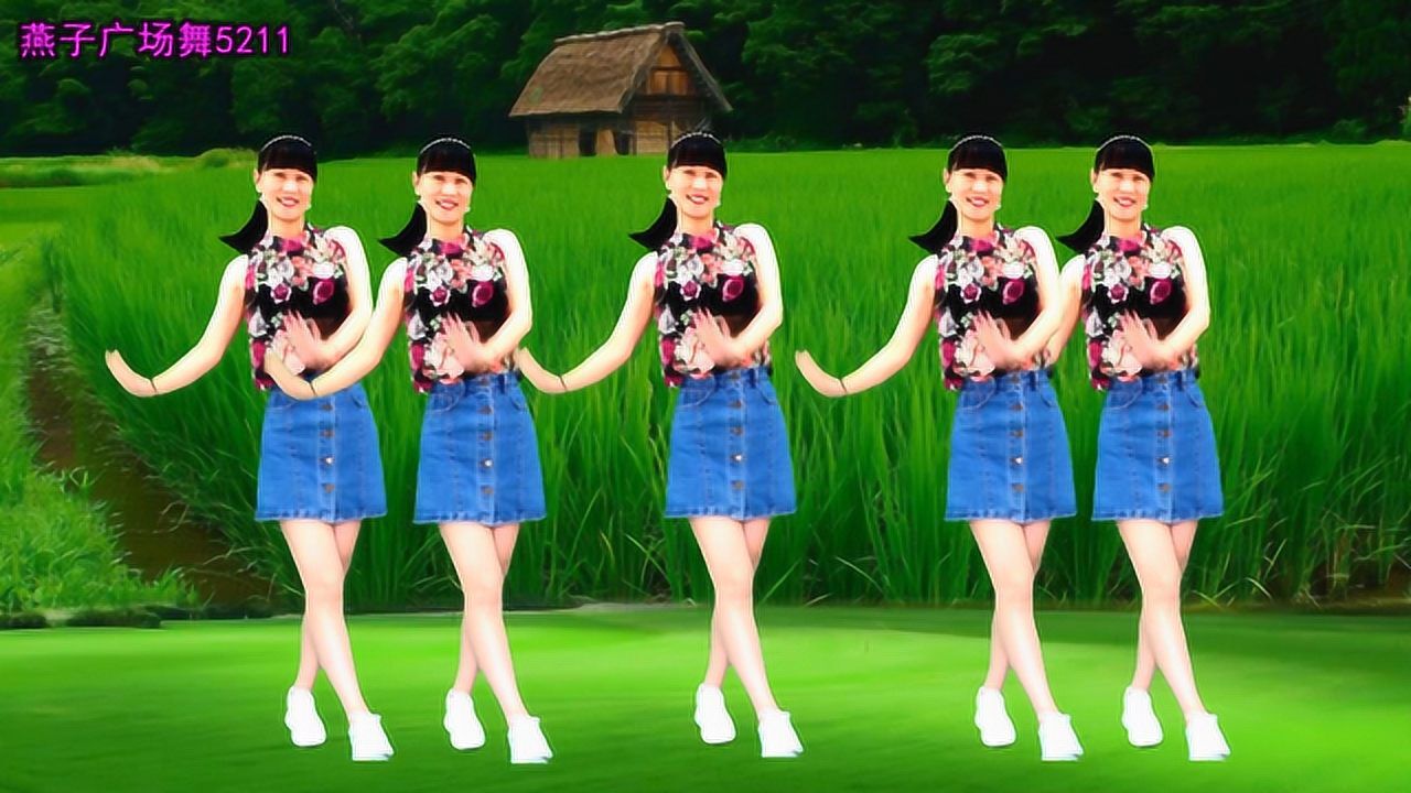 火热广场舞年轻的朋友来相会原创28步附教学姑娘小伙跳起来