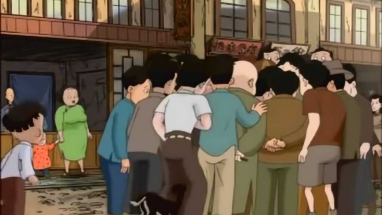 三毛流浪记米价上涨小谷子一家只能勒紧裤腰带忍受饥饿