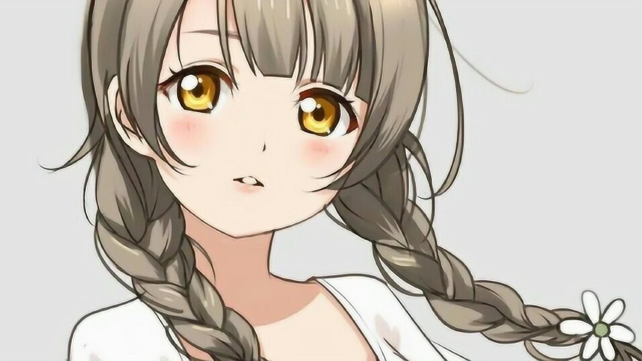 动漫女生麻花辫怎么画比较自然可爱麻花辫绘画教学