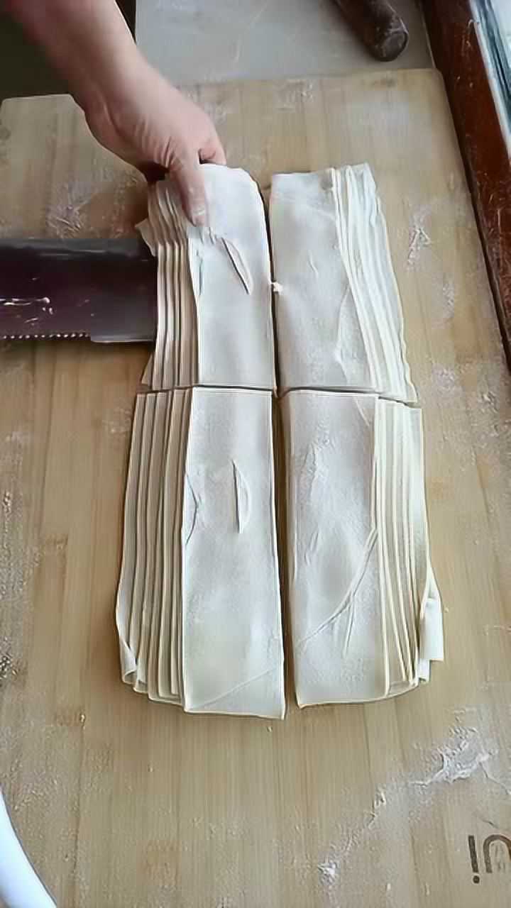 刀切面的做法,快速切面