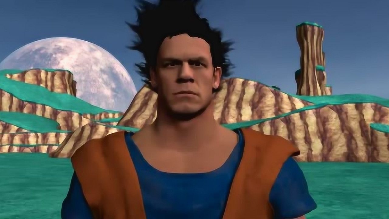 七龙珠:wwe约翰塞纳版孙悟空闪亮登场!