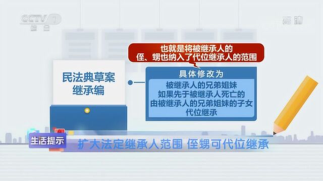 民法典聚焦遗嘱和遗产继承:扩大遗产和法定继承人范围、认可打印录像遗嘱