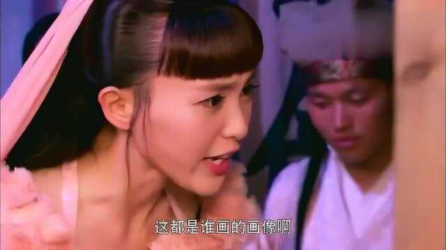 经典影视:美女看着通缉的自画像,竟然忿忿不平,结果被人认出来了