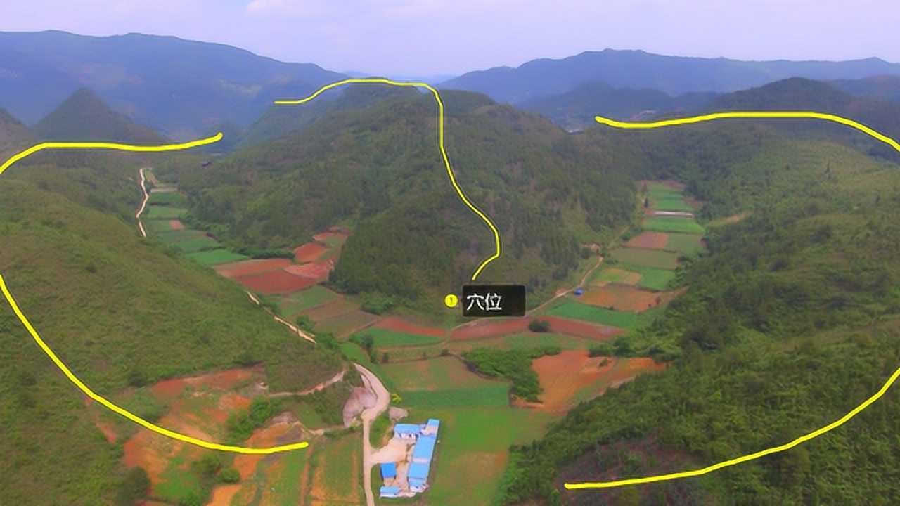 此处鲤鱼跃龙门左旗右鼓禄马贵人俱全的风水宝地