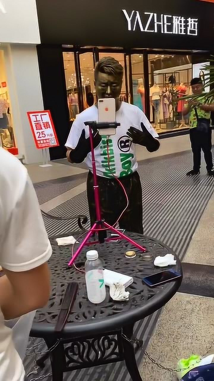 铜人原来是这样化妆的