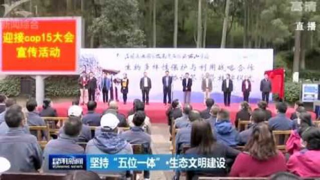 坚持五位一体生态文明建设 西山区多方协作建机制 形成合力保护生物多样性