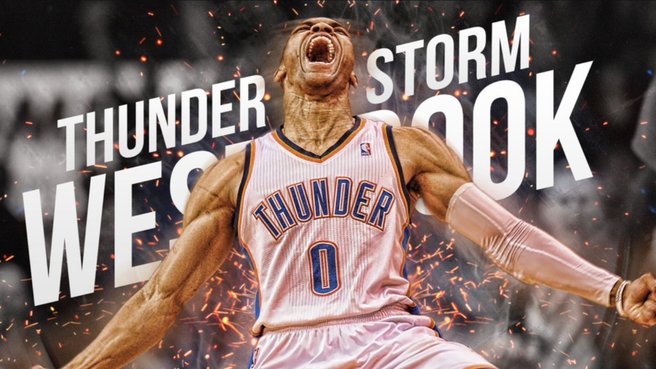 nba的三双猛男威少狂砍20 20 20封神,巅峰的威少太强了!