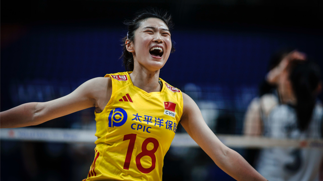王梦洁|2024年世界女排联赛对阵韩国女排个人精彩集锦