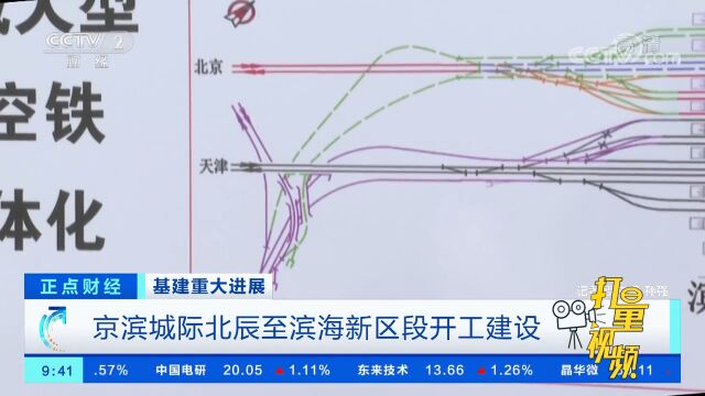 基建重大进展:京滨城际北辰至滨海新区段开工建设