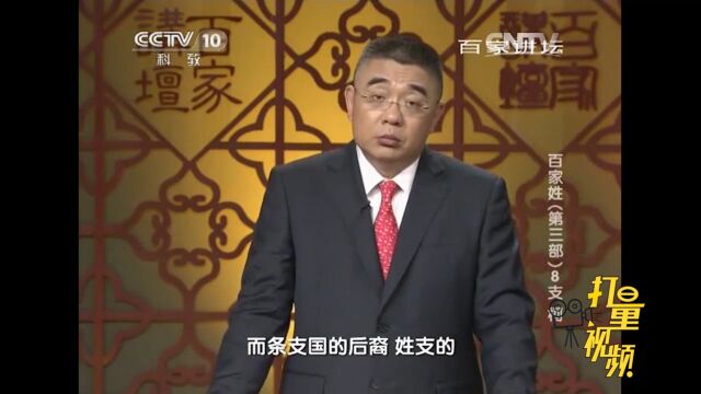 沿丝绸之路往来有不少条支国人留居中原,后简化成支氏