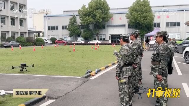 湖北襄阳:无人机应用训练,强化民兵应急能力