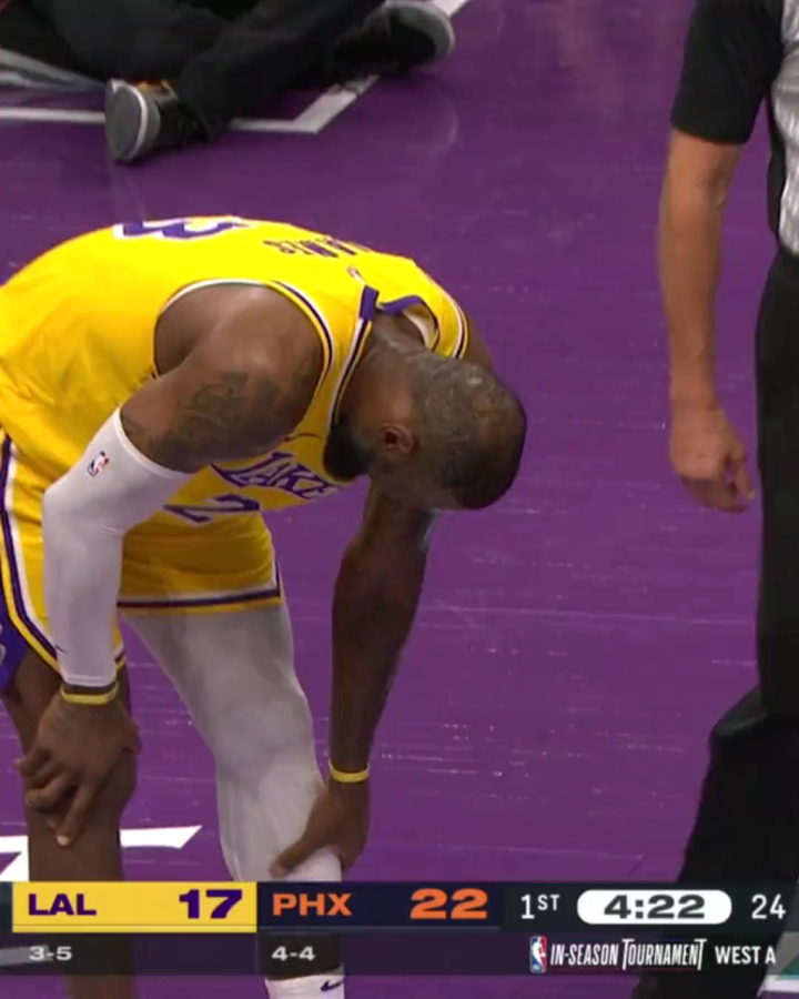 詹姆斯,一瘸一拐了,你别受伤. 676767