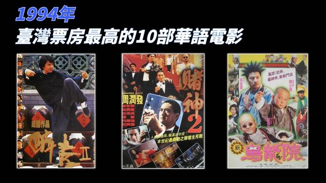 1994电影奇迹年!影史无法超越,“双周一成”最后的巅峰对决!