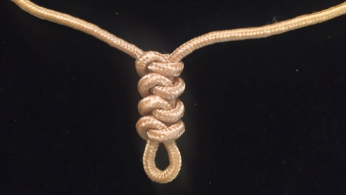 漂亮首饰项链吊坠装饰绳结打法!实用结实美观!