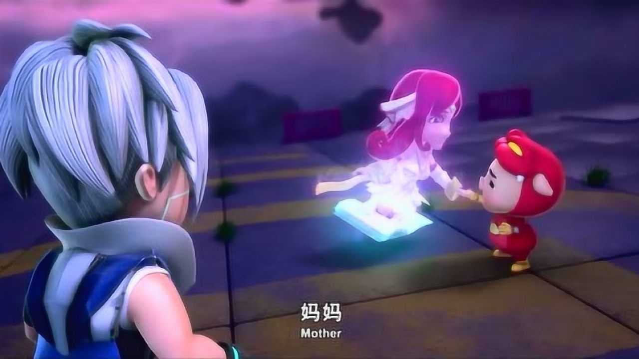 终极决战小猪猪和巴罗看到蕾拉出现了他们好高兴啊