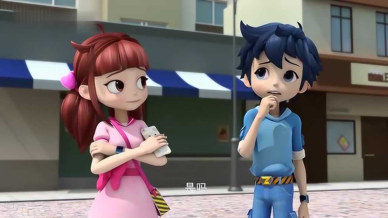 皮皮鲁安全特工队红蓝鼻子把鲁西西抓走了