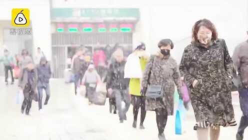 内蒙古乌海发布暴雪蓝色预警，多条高速国道封闭