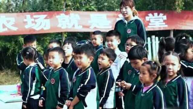 艾瑞德枫华国际幼儿园农场活动户外热身