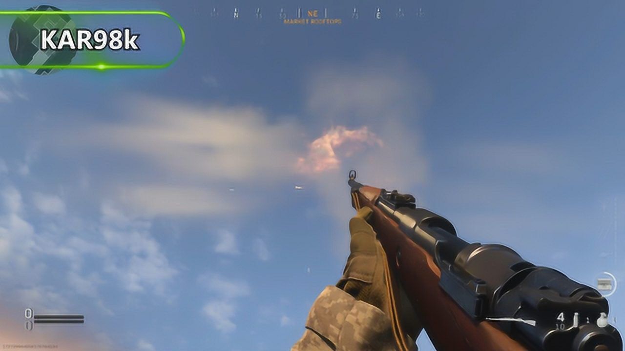 使命召唤16现代战争游戏全部武器展示还有98k