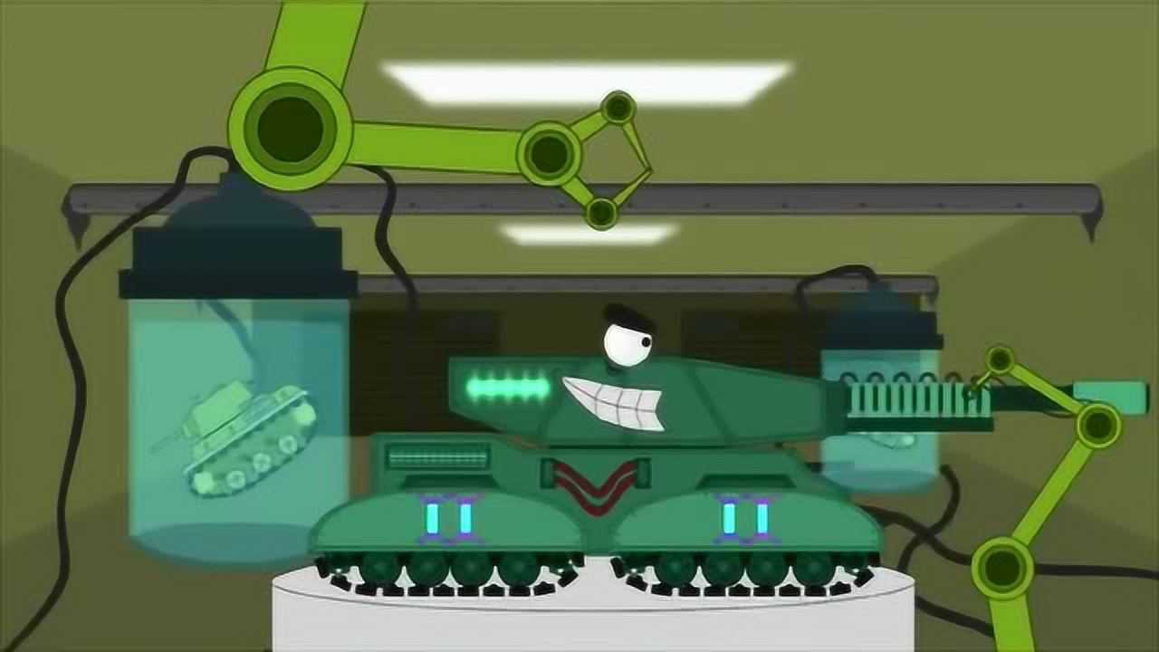 坦克世界搞笑动画:kv2x幽灵坦克的由来