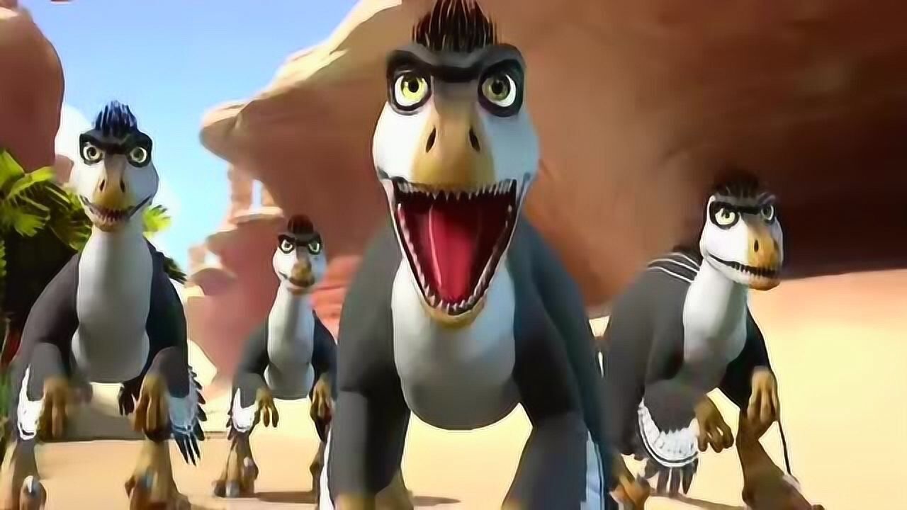 恐龙日记:猪猪侠和阿五上当了,浆果是犹他盗龙设下的陷阱.