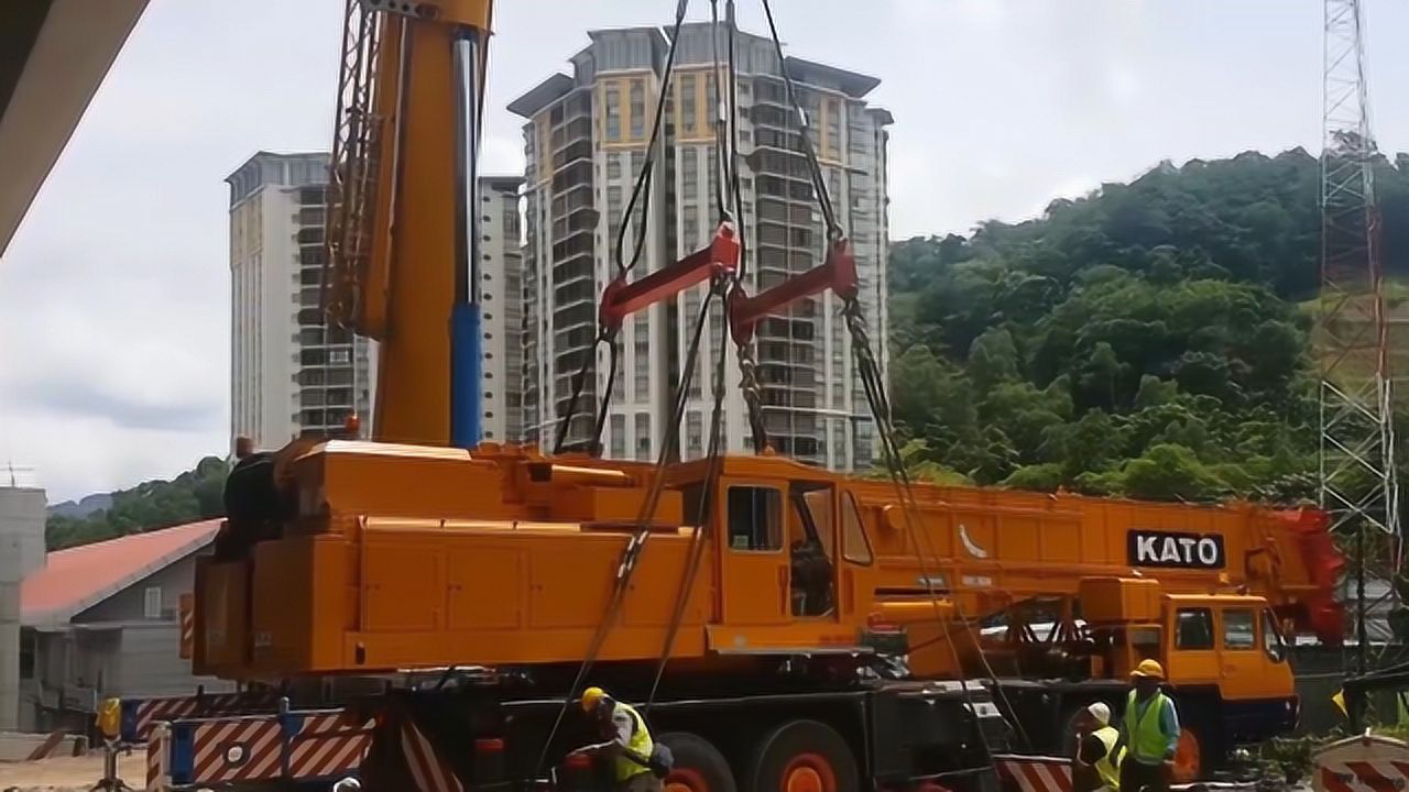 吊車機械臂伸縮自如,用3d動畫演示其工作原理,遠沒有看起來那麼簡單