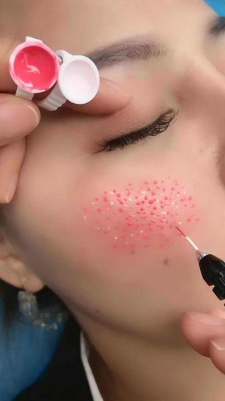 腮红也能半永久,这样点一坨,你敢尝试吗?