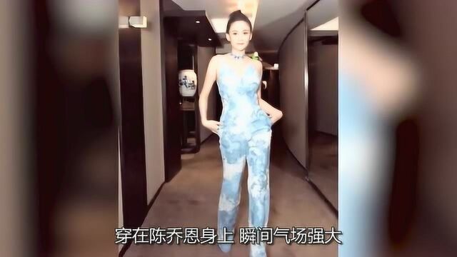 陈乔恩大胆挑战“人体彩绘”,身材完美展现,网友:这是40岁?