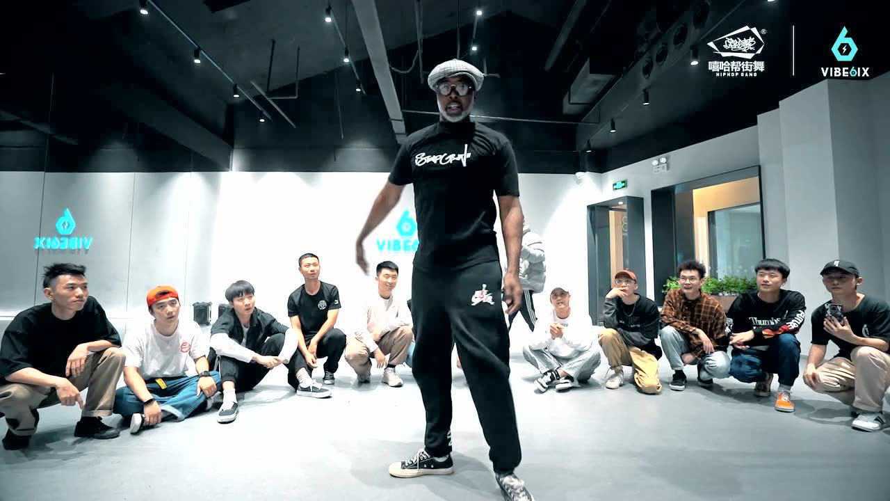 pete老师popping上课片段d独跳