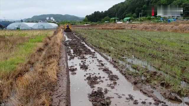 民间研发的小型柴油耕田机