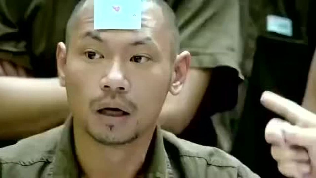 澳门风云3周润发监狱里唱歌不料原唱突然出现永远的经典