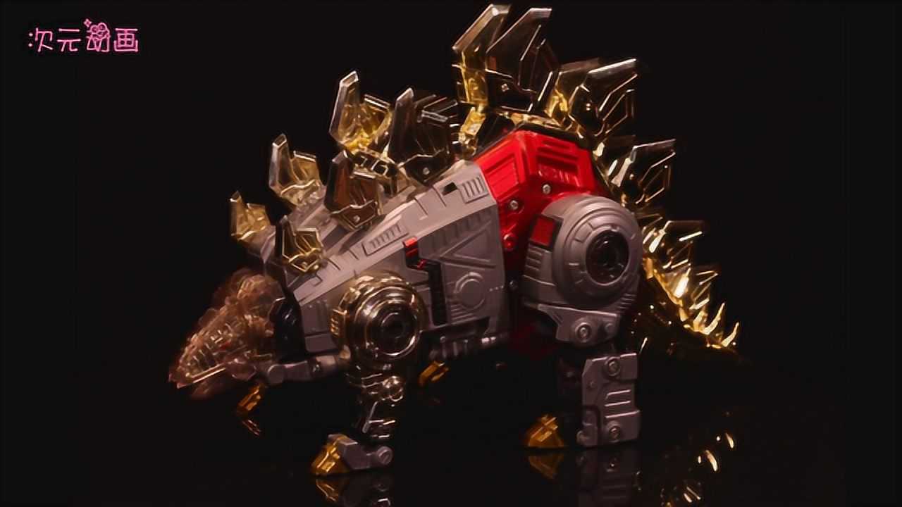 《变形金刚》自制模型变身定格动画!嚎叫srk-02