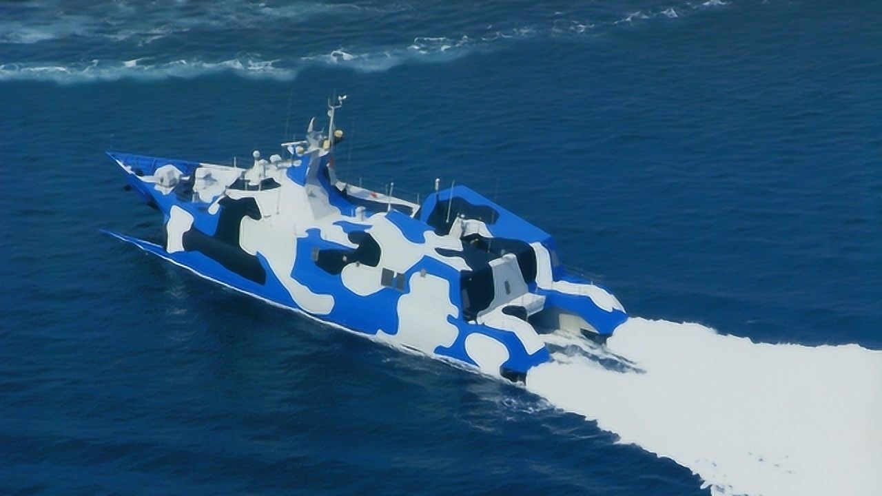 高速突击加隐身突防,022型导弹艇成了海上刺刀,只问敌人在哪