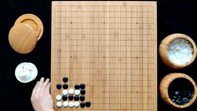 围棋死活第十一题,黑先,排除干扰抓住本质谋定而后动