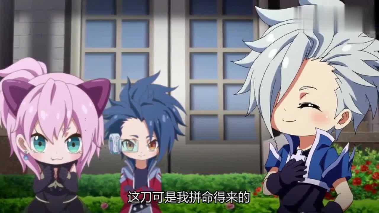 酷跑英雄刀妹害羞道谢校长却背债欲哭无泪