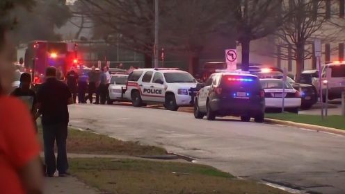 美国德州发生一起校园枪击案 一名学生误射杀死自己的同学