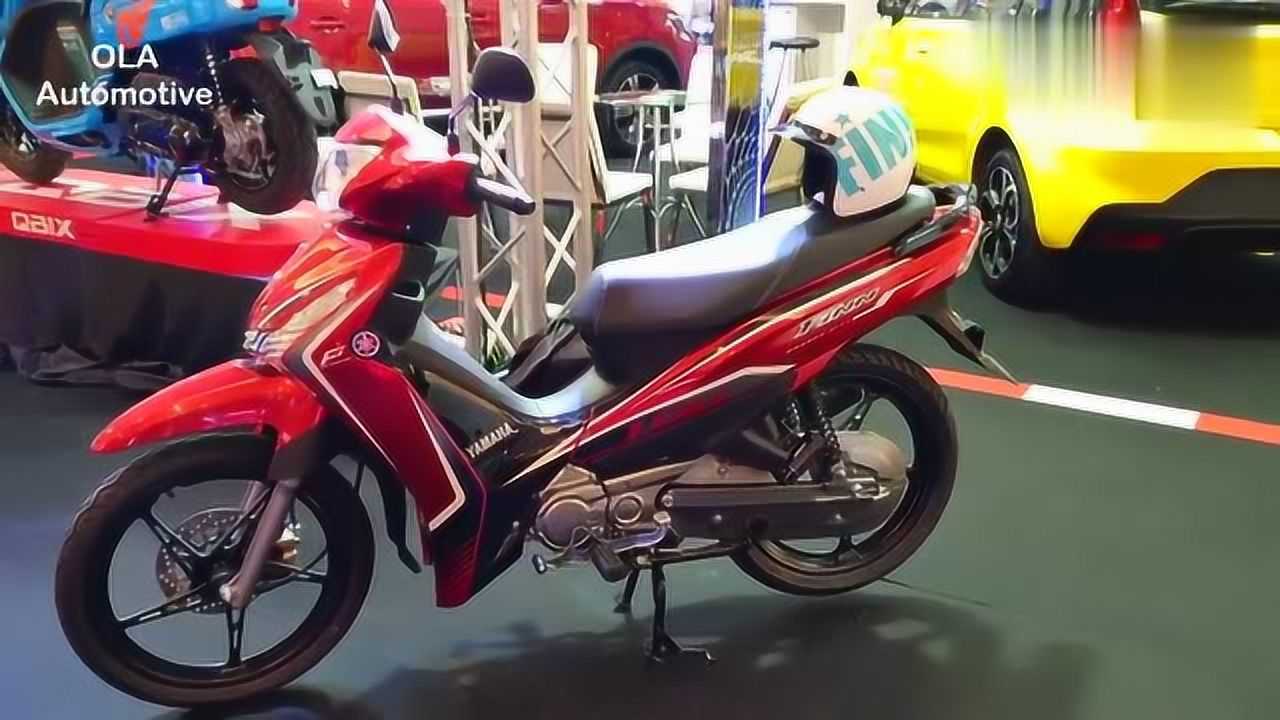 2019款雅马哈弯梁摩托车finn115全方位展示