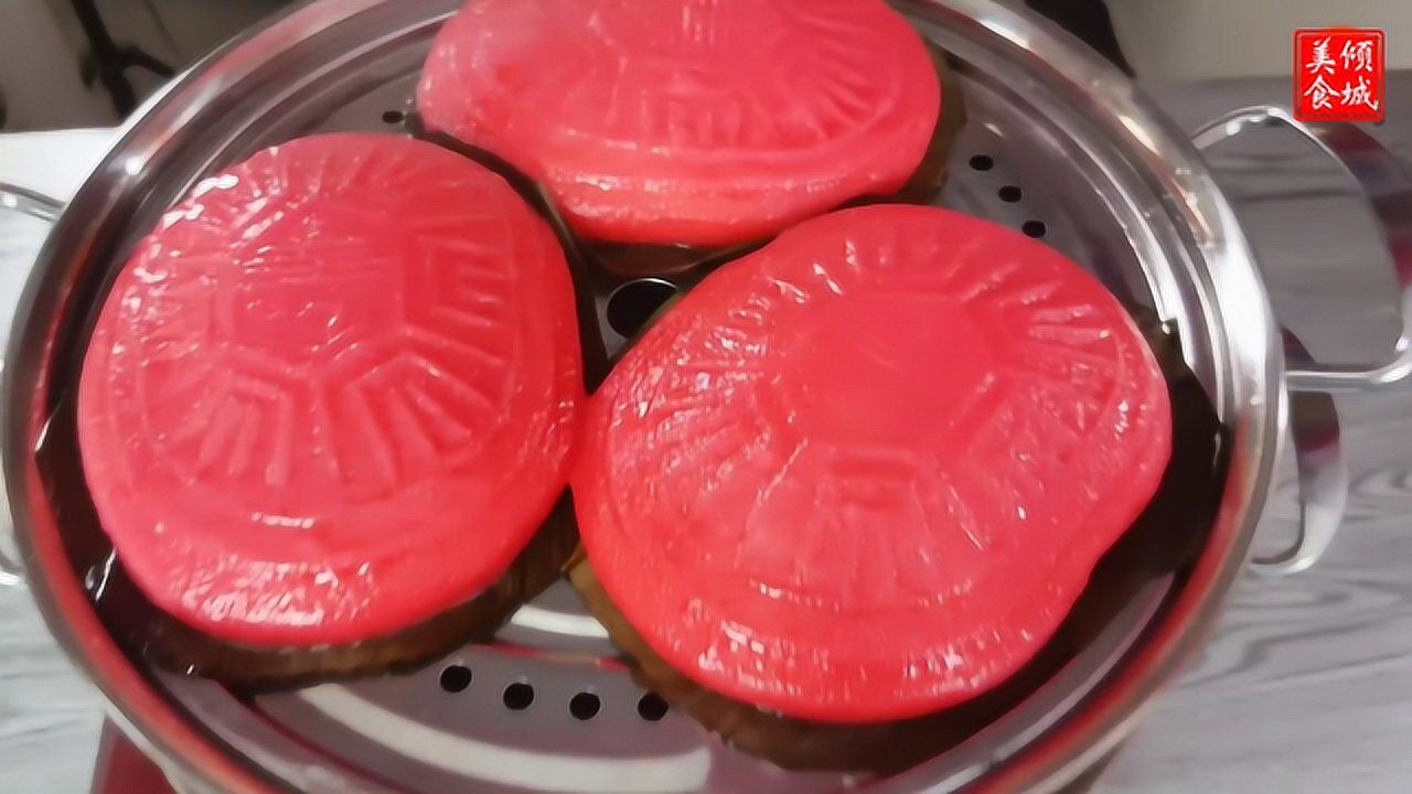 流行于福建台湾地区传统民间糕粿食物红龟粿的制作方法