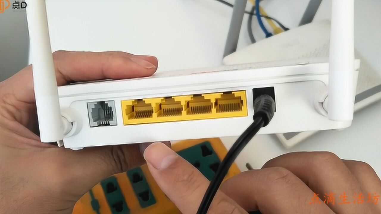 宽带光猫后面的4个网口原来区别很大弄错了还会导致网速变慢