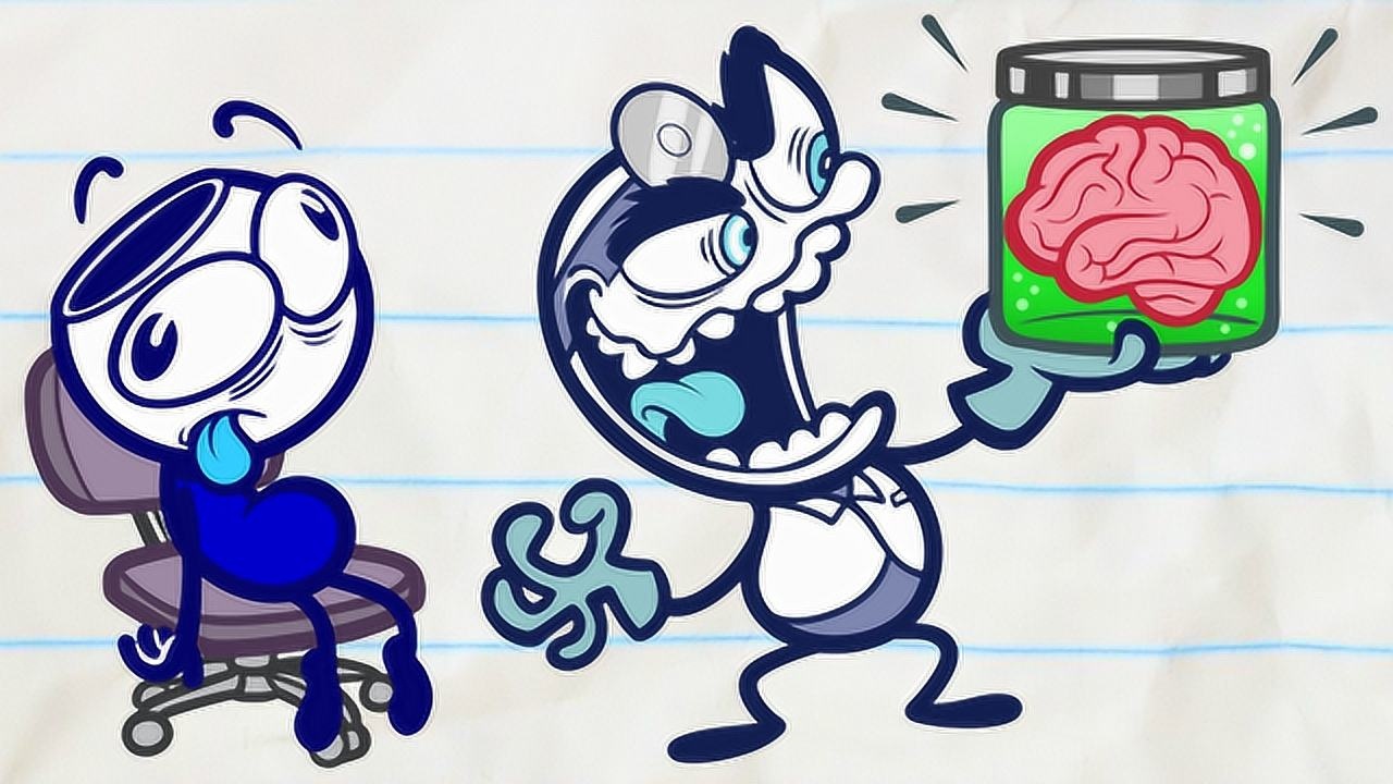 铅笔动画铅笔人是不是得健忘症了