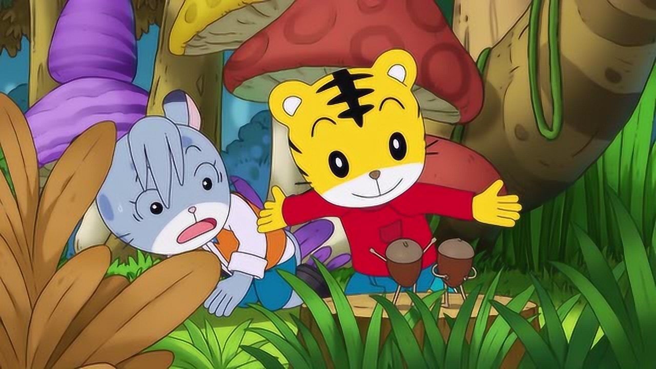 小裕和巧虎一起,来到了神奇森林,见到了橡果小人