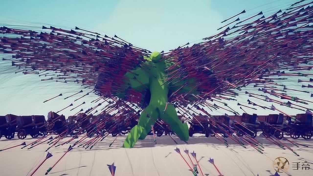 全面战争模拟器tabs巨人丧尸的悲剧万箭齐发被射爆